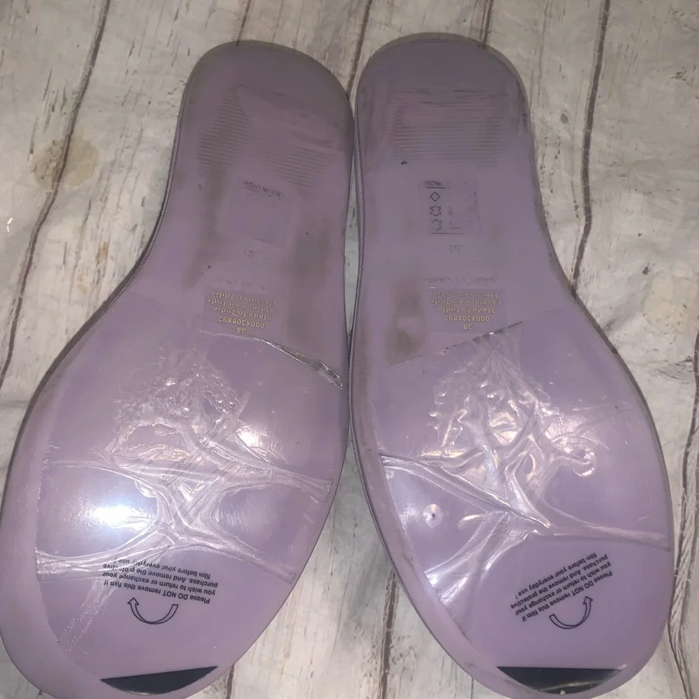 Free People Almost Paradise purple platform sandals 7.5 - Picture 9 of 10
